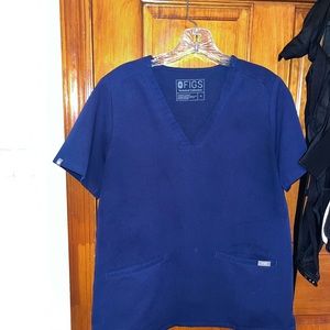 FIGS Navy Blue Scrubs Set